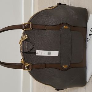NWT Marc Jacobs The Crosby Bowery Satchel in Slate